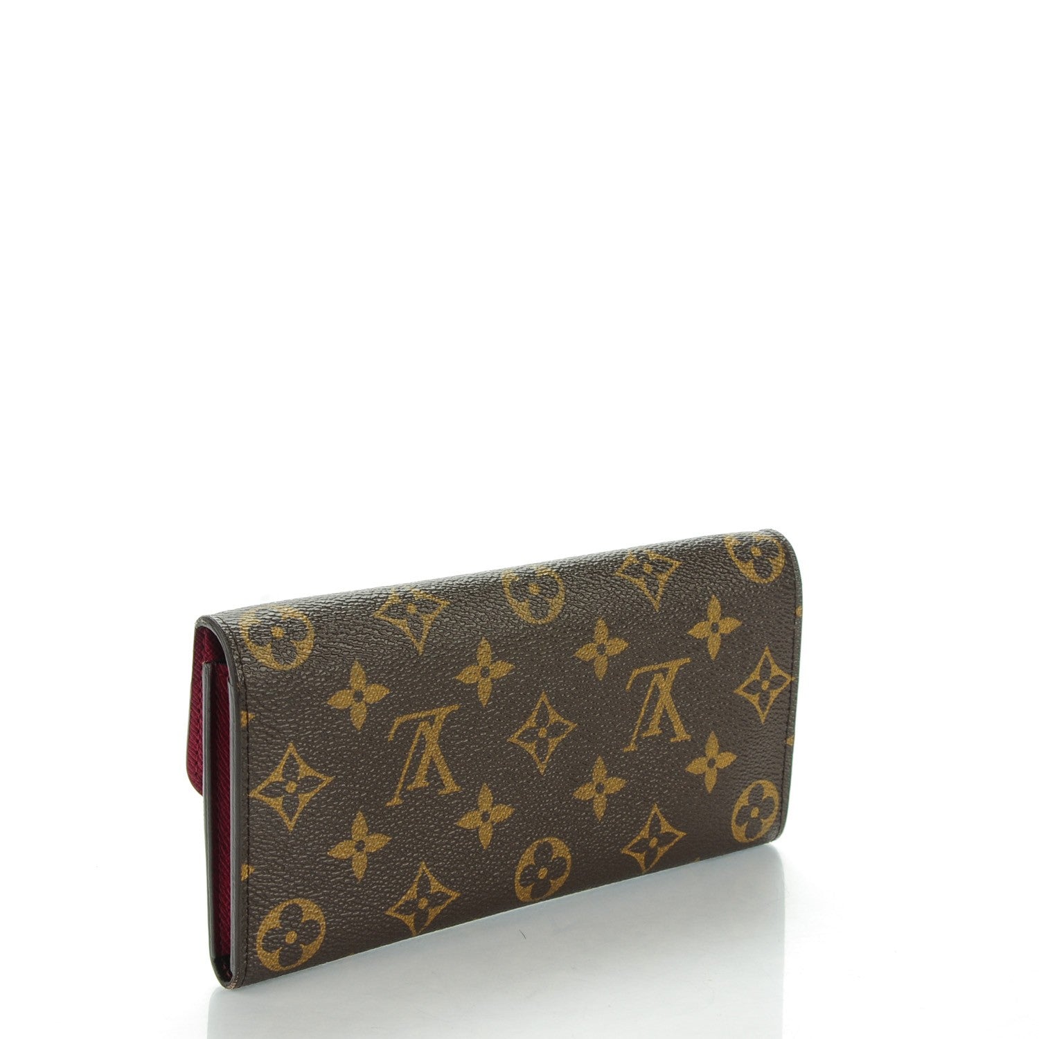 Louis Vuitton Monogram Emilie Wallet Fuchsia 3 of 8