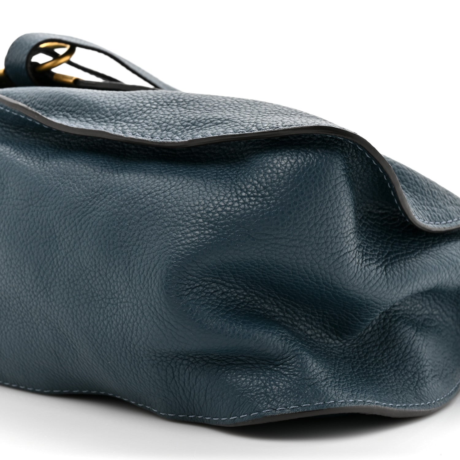 Chloe Calfskin Large Marcie Satchel Navy Ink 8 of 9