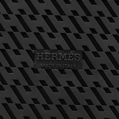 Hermes Metallic Goatskin Womens Chypre Sandals 38.5 Dore 7 of 9