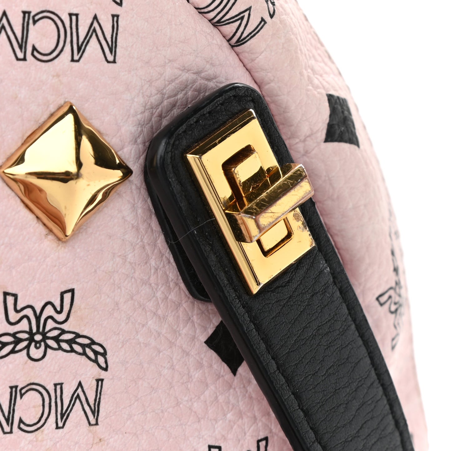 Visetos Studded Small Dual Stark Backpack Chalk Pink Black