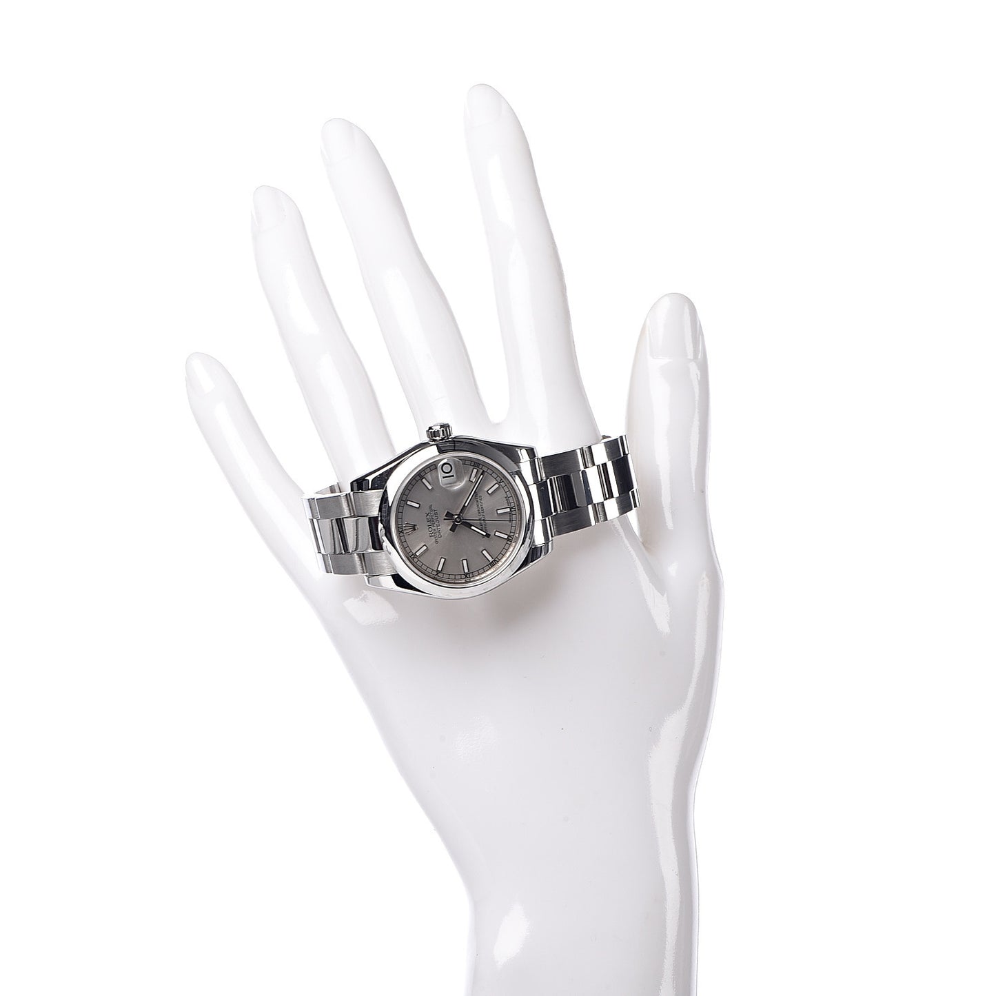 Stainless Steel 31mm Oyster Perpetual Datejust Watch Silver 178240