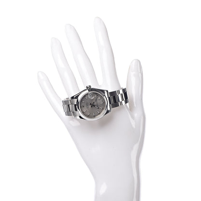 Rolex Stainless Steel 31mm Oyster Perpetual Datejust Watch Silver 178240 2 of 7