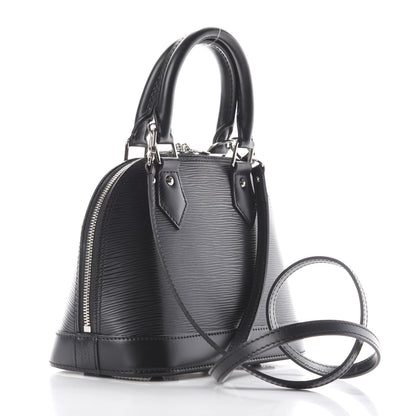 Louis Vuitton Epi Alma BB Black 3 of 8