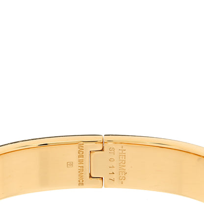 Hermes Enamel Narrow Clic Clac H Bracelet PM Black 4 of 4