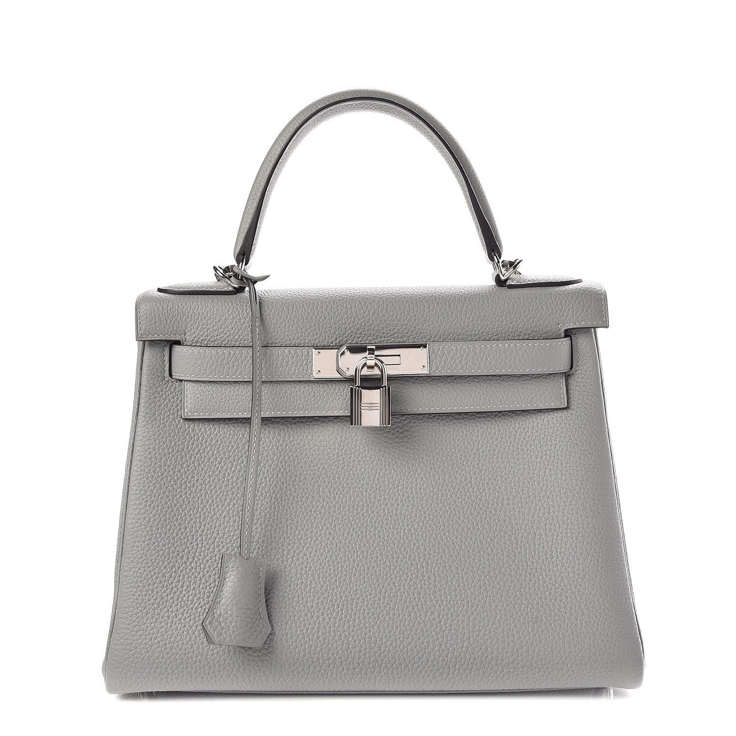 Hermes Togo Kelly Retourne 28 Gris Mouette 1 of 40