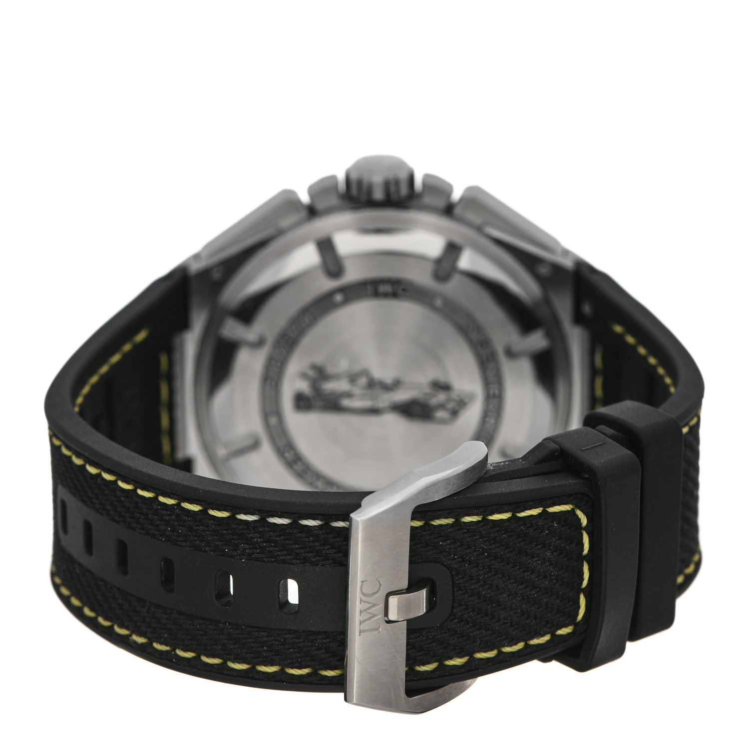 IWC Stainless Steel Fabric 45mm Ingenieur Chronograph Automatic Watch Grey IW378507 3 of 5