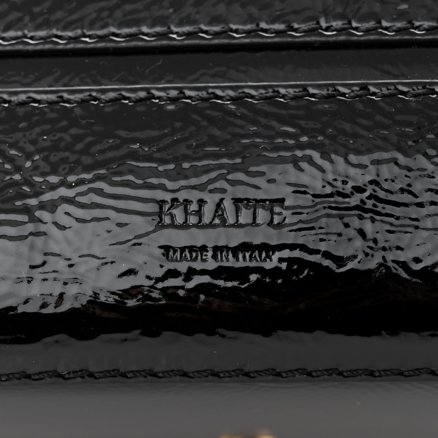 Khaite Patent Calfskin Florence Tote Black 7 of 10