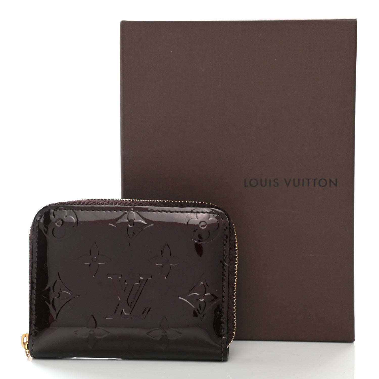 Louis Vuitton Vernis Zippy Coin Purse Wallet Amarante 8 of 8