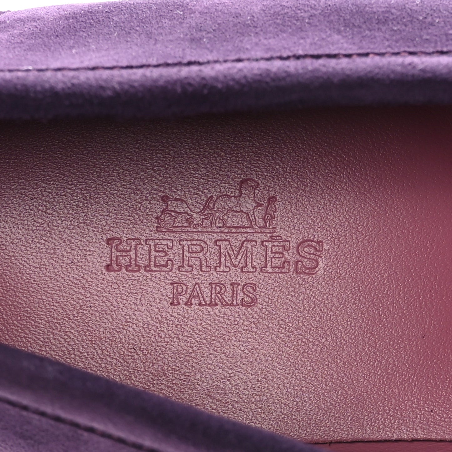 Suede Goatskin Womens Royal Loafers 37 Violet Oaxaca
