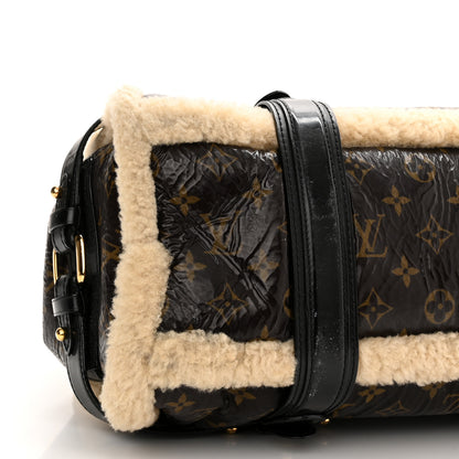 Louis Vuitton Monogram Shearling Storm Bag 8 of 12