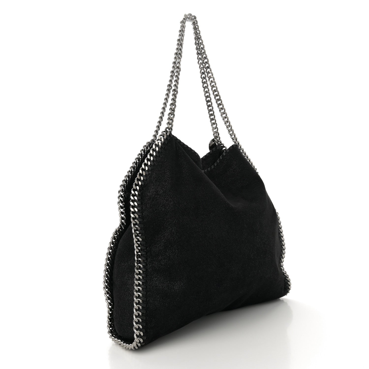 Stella McCartney Shaggy Deer Small Falabella Tote Black 3 of 11