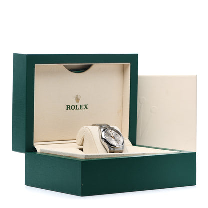 Rolex Stainless Steel 34mm Oyster Perpetual Watch Silver 124200 5 of 5