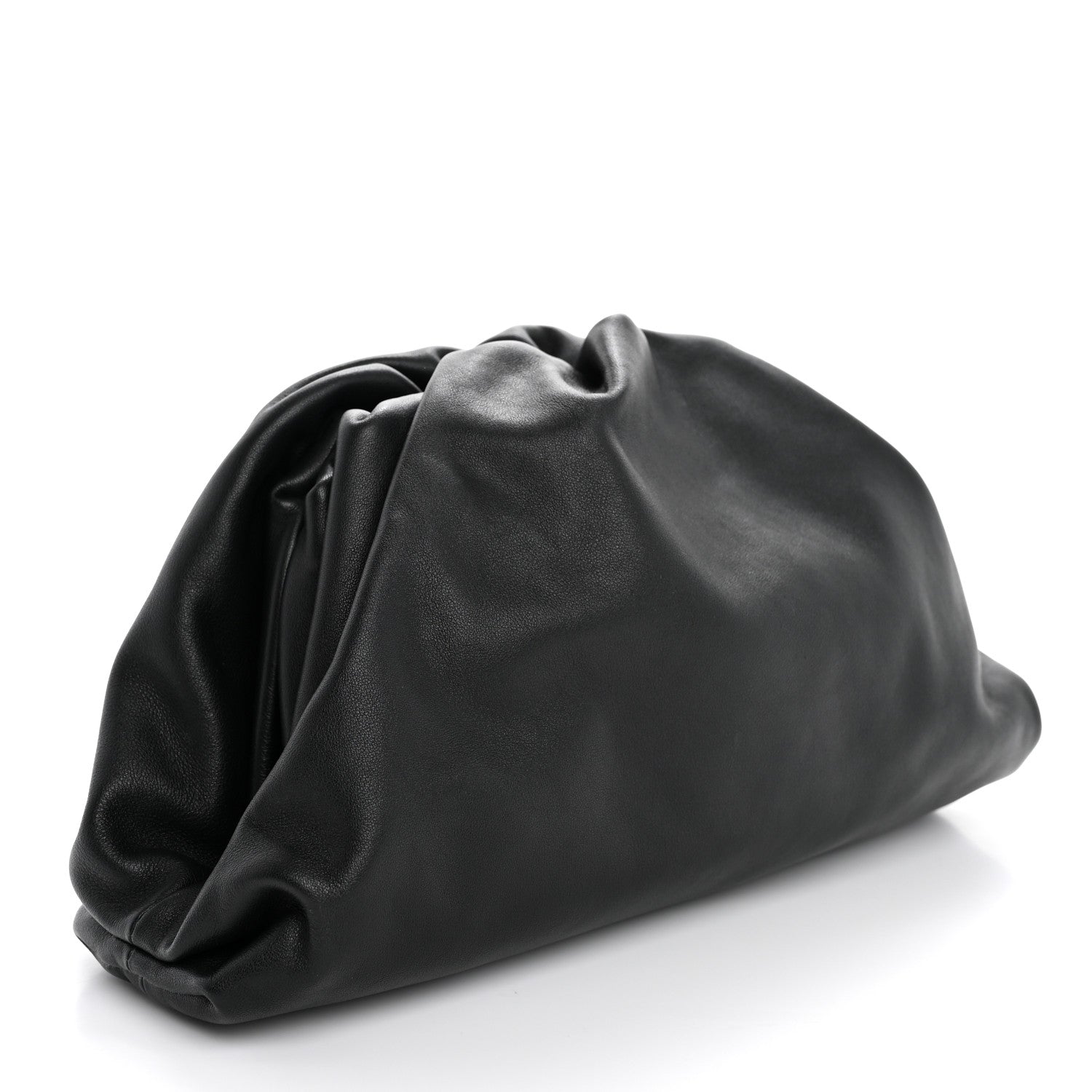 Bottega Veneta Smooth Butter Calf Teen Pouch Black 3 of 13