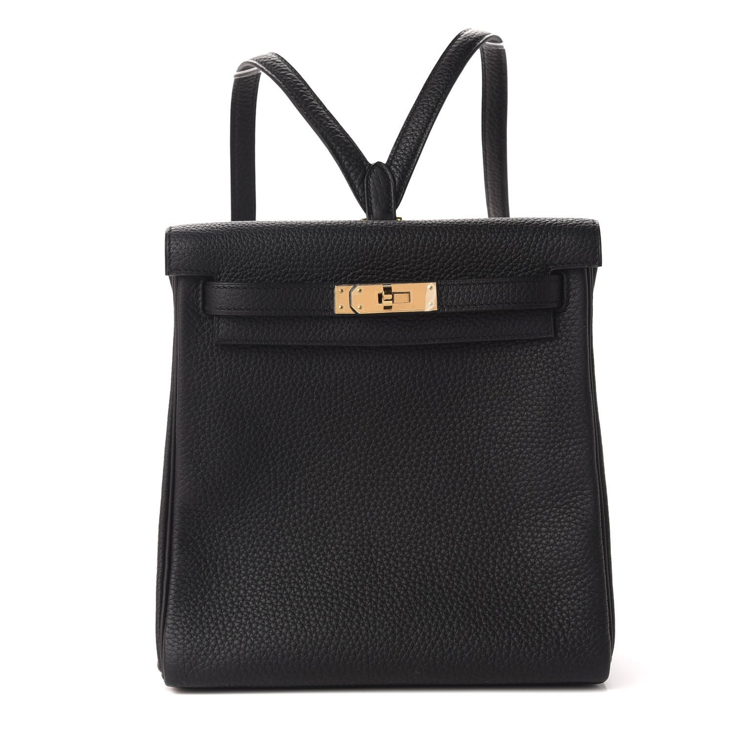 Taurillon Clemence Kelly Ado Backpack Black
