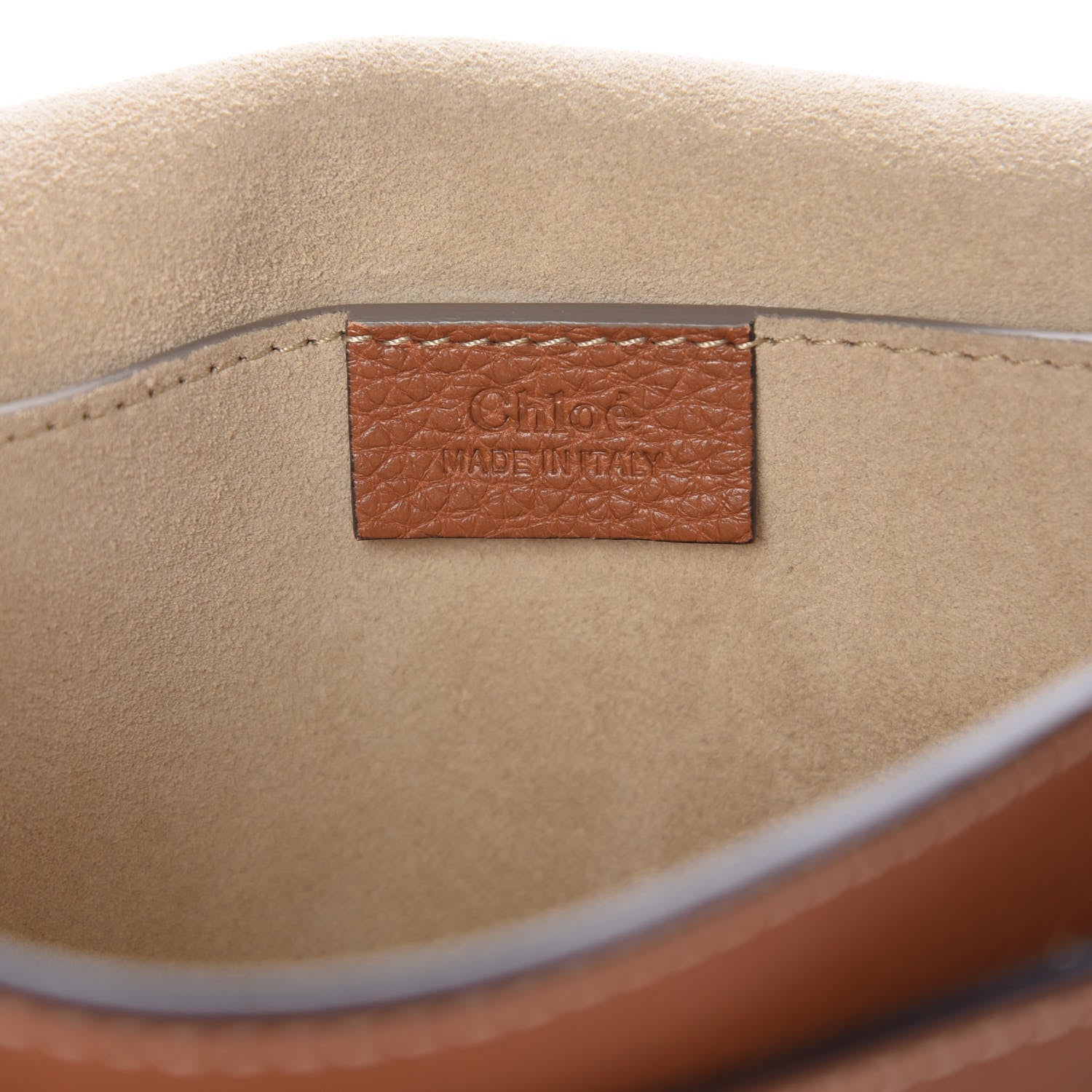 Chloe Calfskin Suede Small Jodie Camera Bag Caramel 6 of 7
