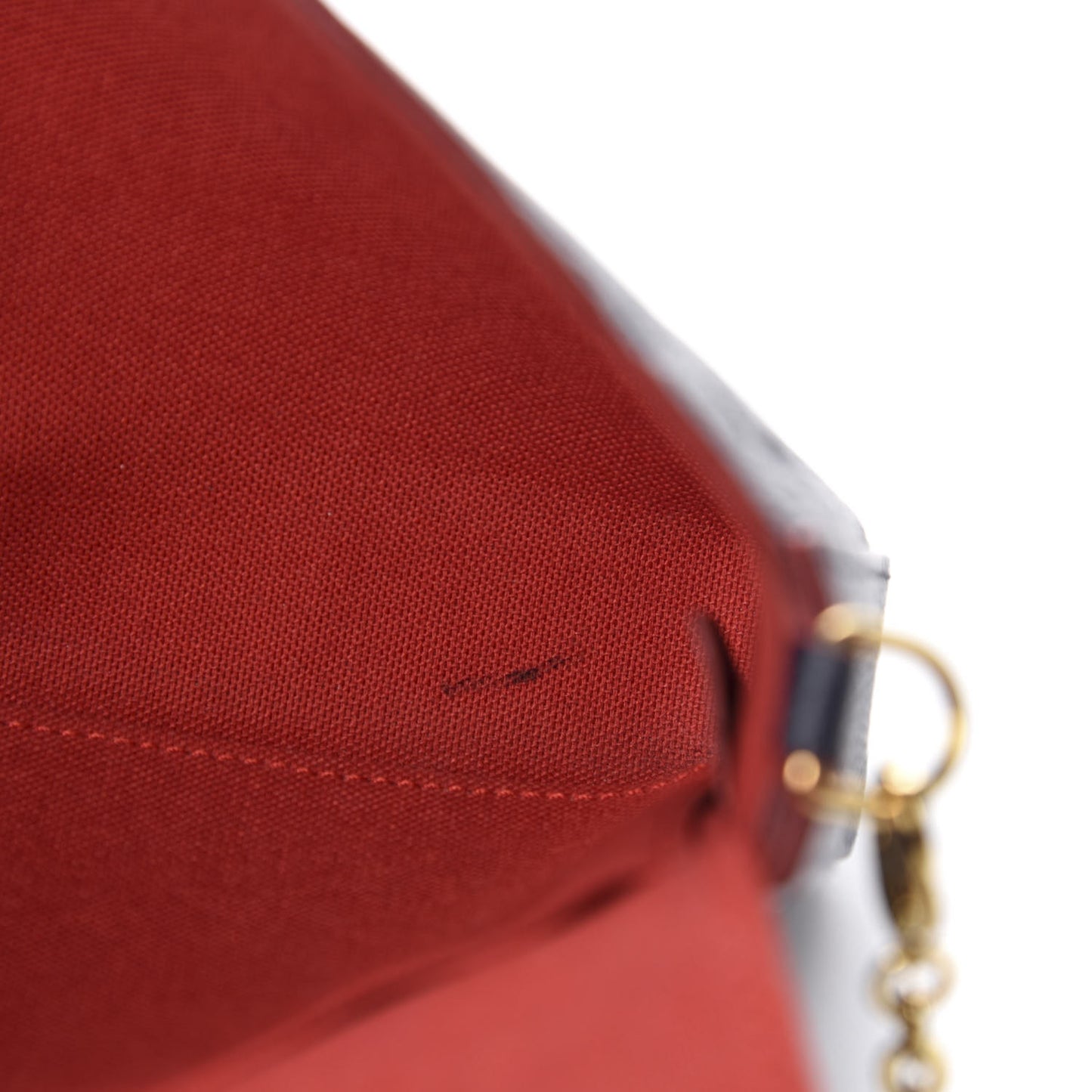 Empreinte Pochette Felicie Chain Wallet Marine Rouge