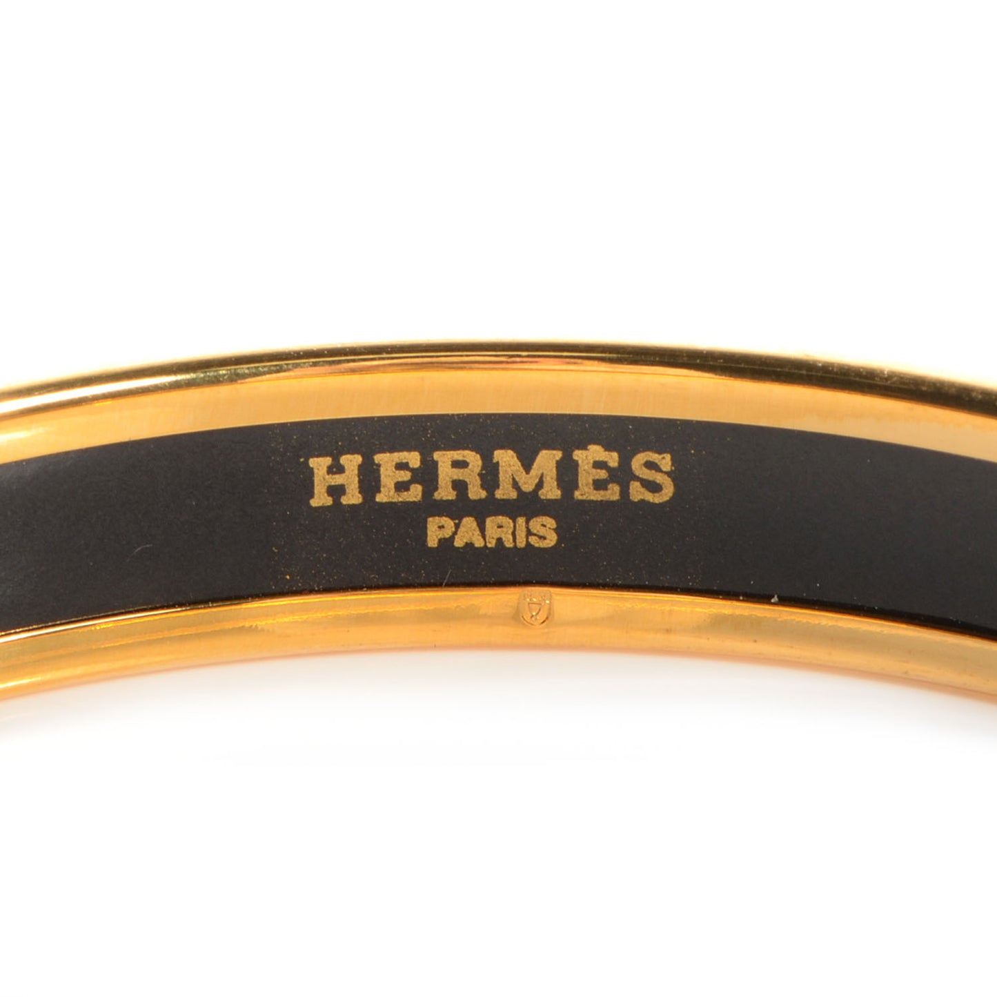Enamel Printed Carriage Narrow Bracelet 70