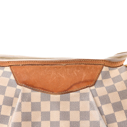 Louis Vuitton Damier Azur Siracusa MM 18 of 20
