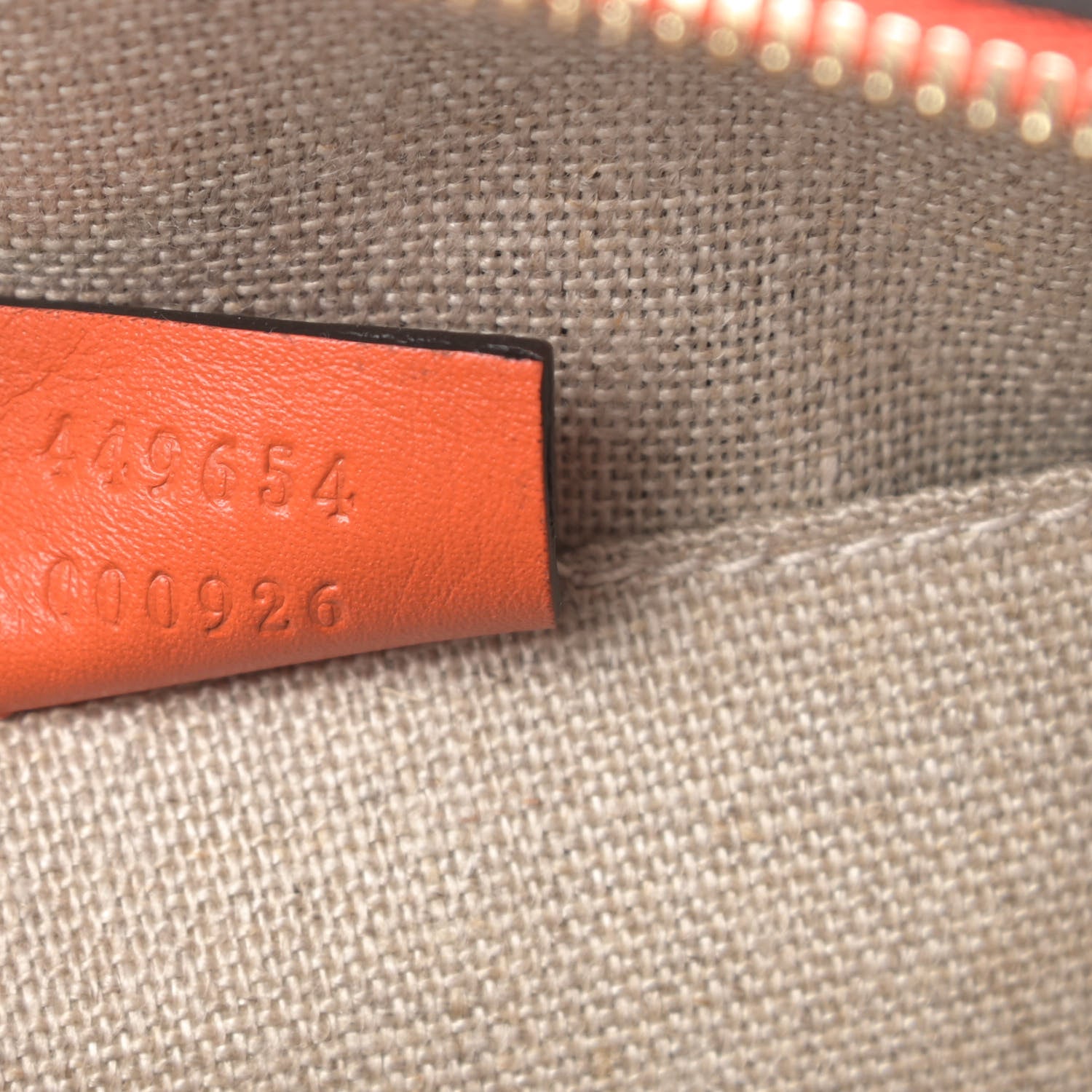 Gucci Microguccissima Mini Dome Bag Sun Orange 7 of 10