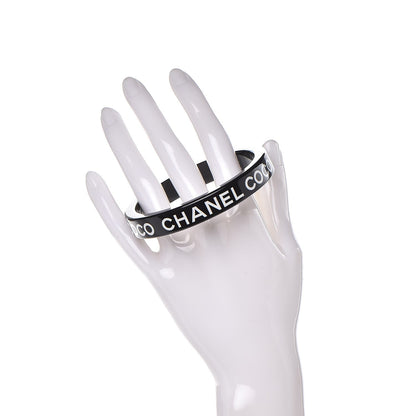 Chanel Resin Coco Bangle Black 2 of 5