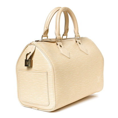 Louis Vuitton Epi Speedy 25 Vanilla 3 of 12