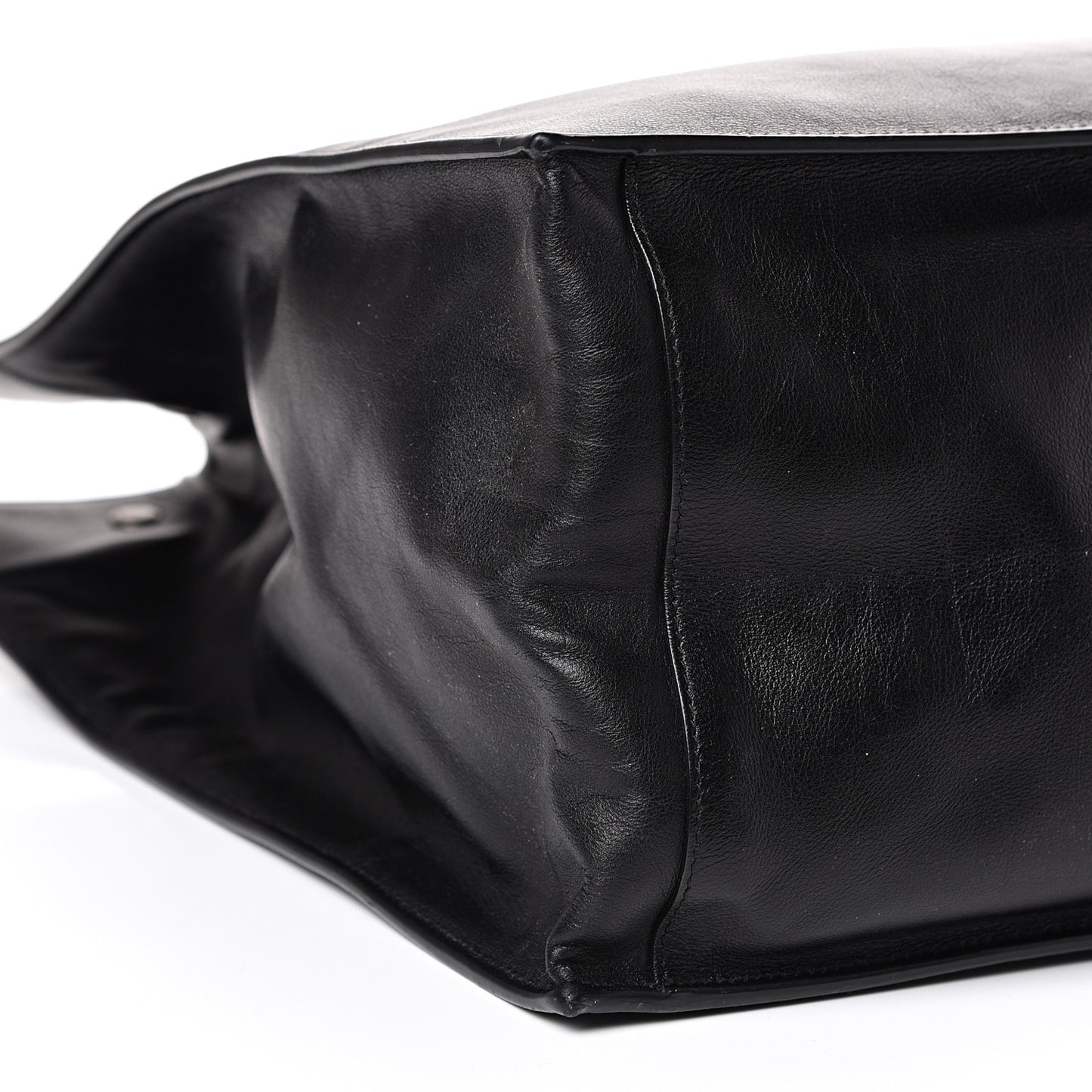 Vitello Rive Gauche Large Tote Black