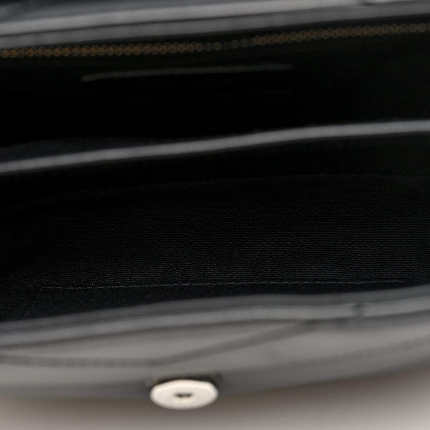 Saint Laurent Calfskin Y Quilted Monogram Toy Loulou Crossbody Bag Black 5 of 10