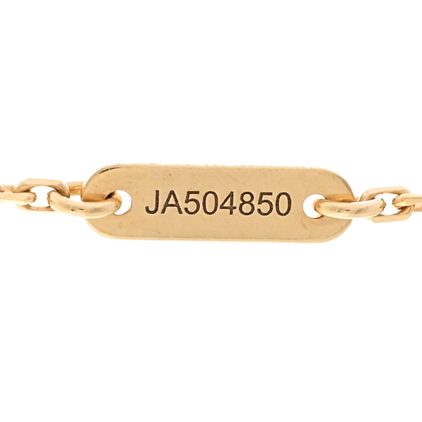 18K Yellow Gold Mother of Pearl Sweet Alhambra Butterfly Pendant Necklace