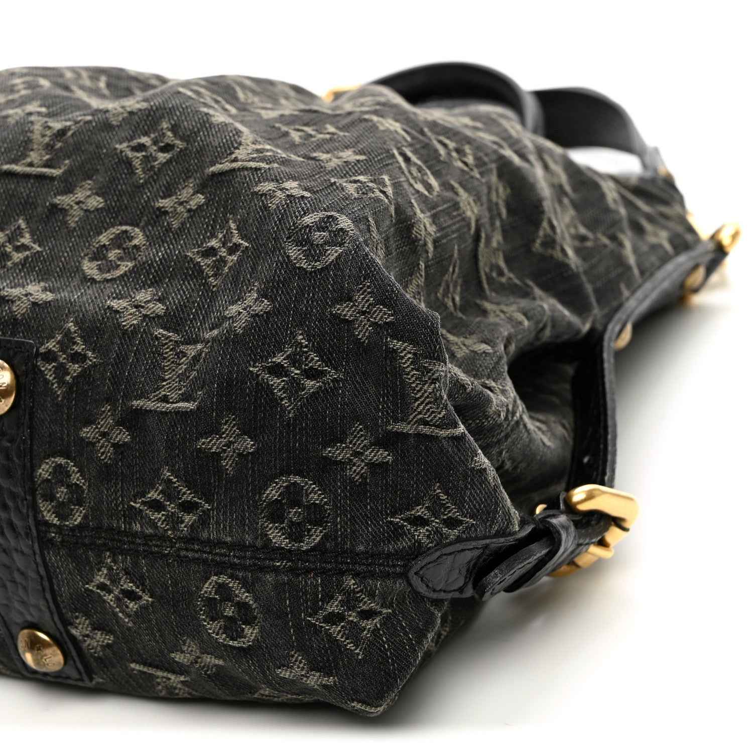 Louis Vuitton Denim Neo Cabby GM Black 9 of 9