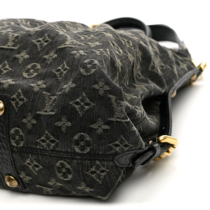Louis Vuitton Denim Neo Cabby GM Black 9 of 9