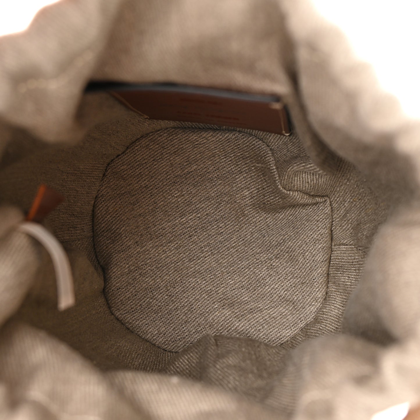 Natural Woven Fiber Small Woody Basket