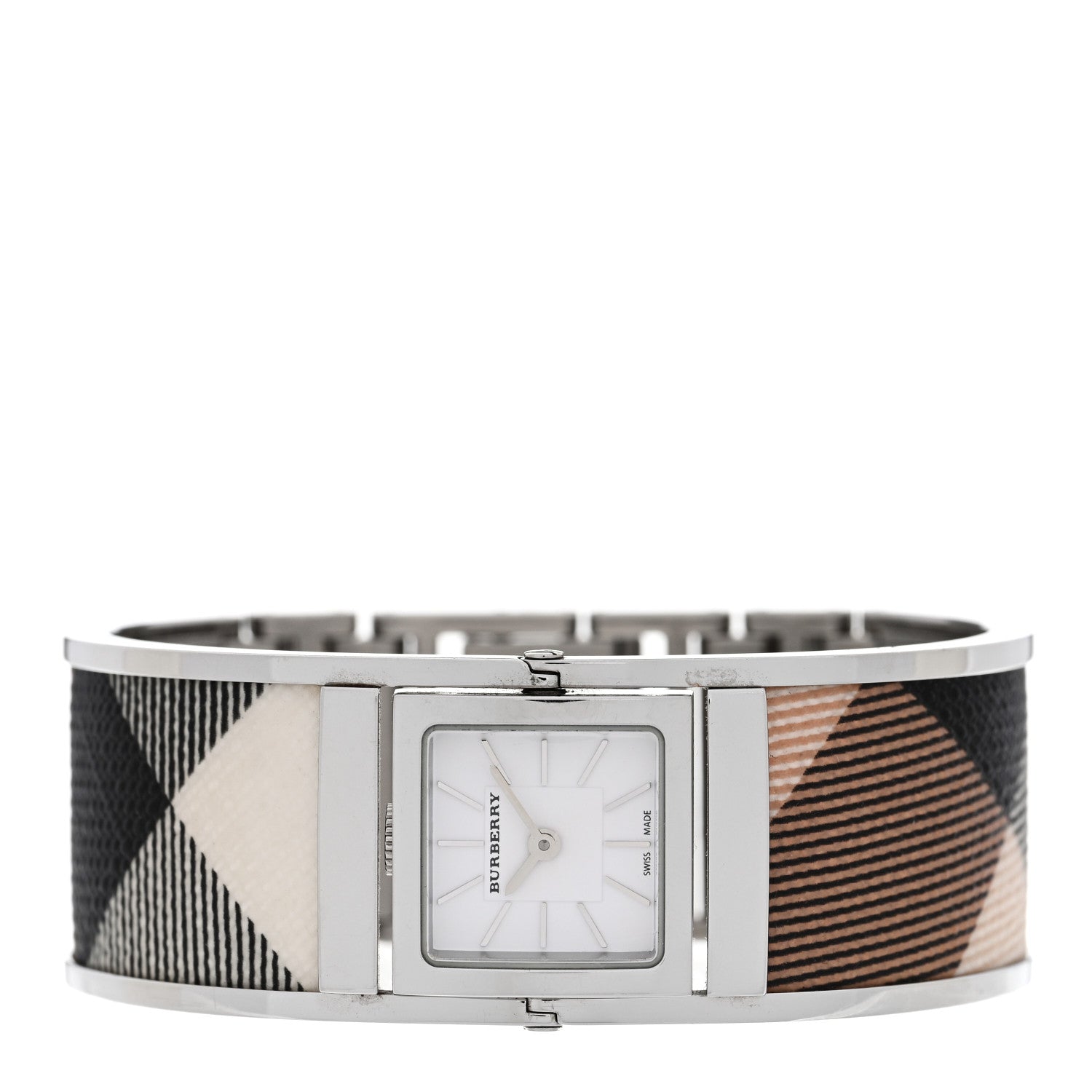 Burberry Stainless Steel Calfskin 23mm Classic Quartz Watch Silver BU4933 2 of 4