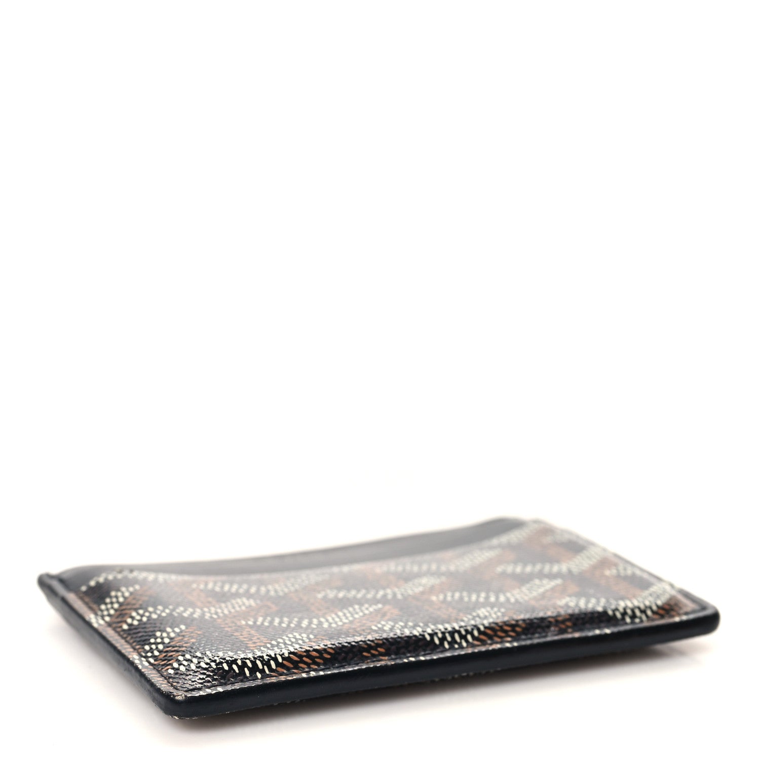 Goyard Goyardine Saint Sulpice Card Holder Black 4 of 7