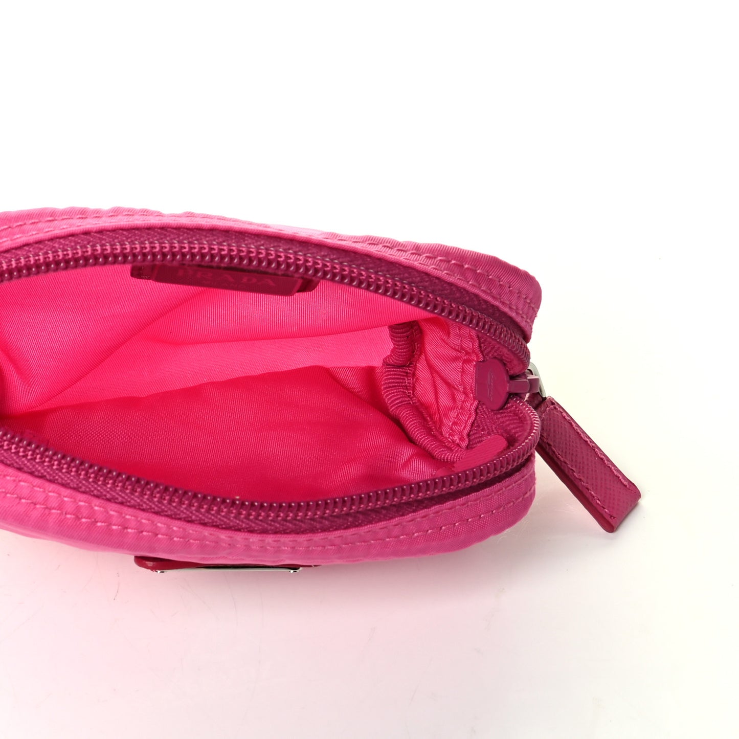 Tessuto Nylon Vela Cosmetic Pouch Ibisco