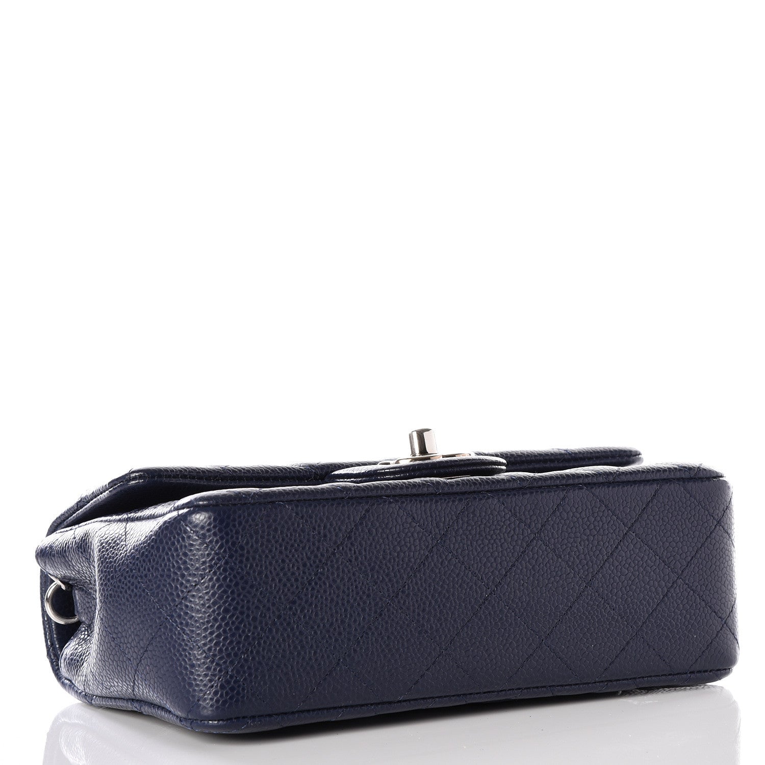 Chanel Caviar Quilted Mini Rectangular Flap Navy 3 of 11