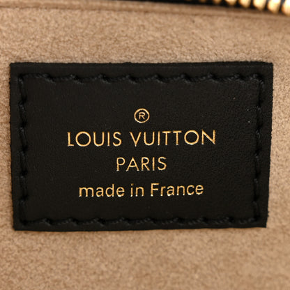 Louis Vuitton Monogram Giant Crafty Elizabeth Pencil Pouch Creme Rouge Black 6 of 8