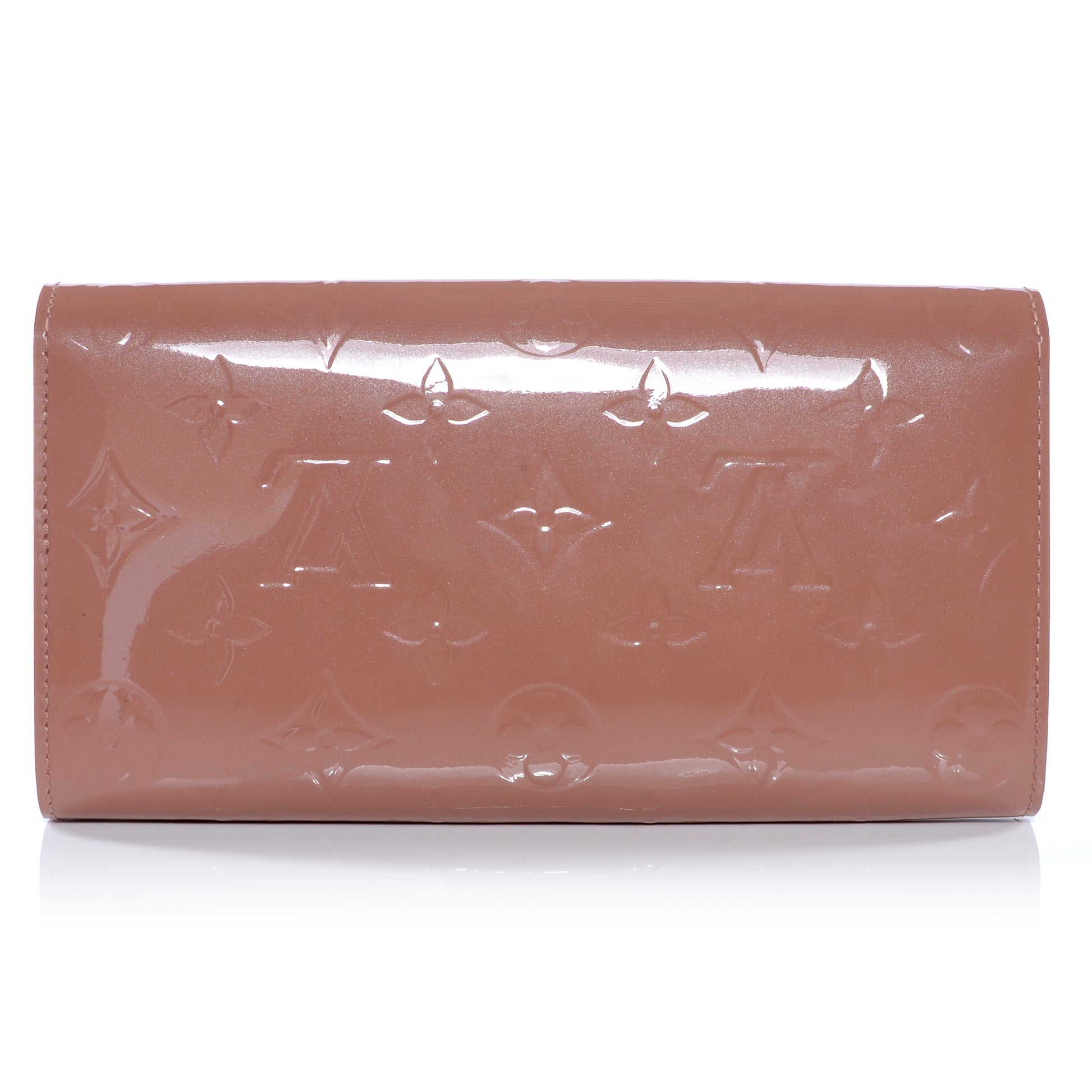 Louis Vuitton Vernis Sarah Wallet Rose Velours 3 of 8