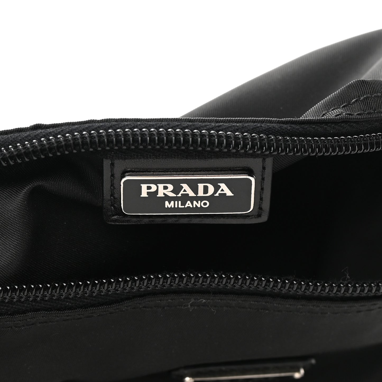 Nylon Vela Cosmetic Pouch Black