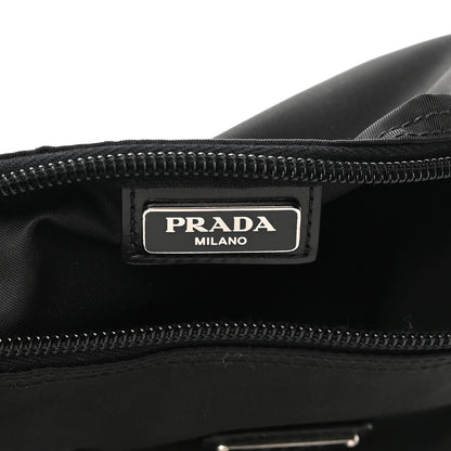 Prada Nylon Vela Cosmetic Pouch Black 6 of 10