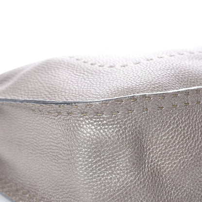 Fendi Cuoio Romano Selleria Hobo Peltro 9 of 12