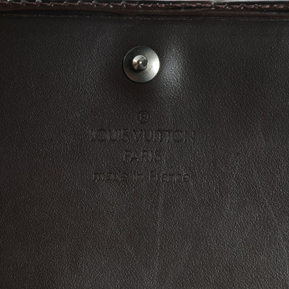 Louis Vuitton Epi Porte-Monnaie Billets Tresor Wallet Moka 6 of 7