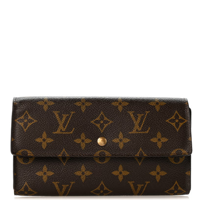 Louis Vuitton Monogram Porte Tresor International Wallet 1 of 10
