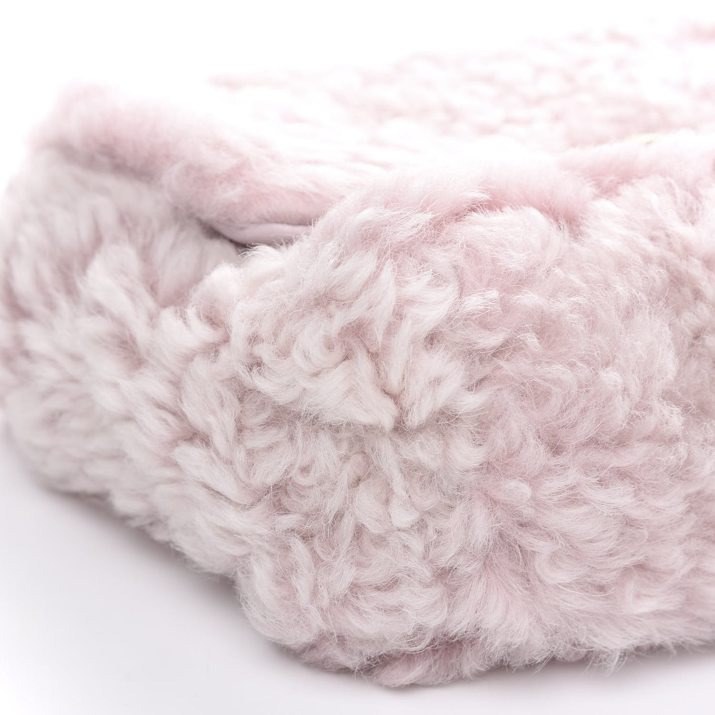 Shearling Sheepskin Medium 19 Flap Light Pink