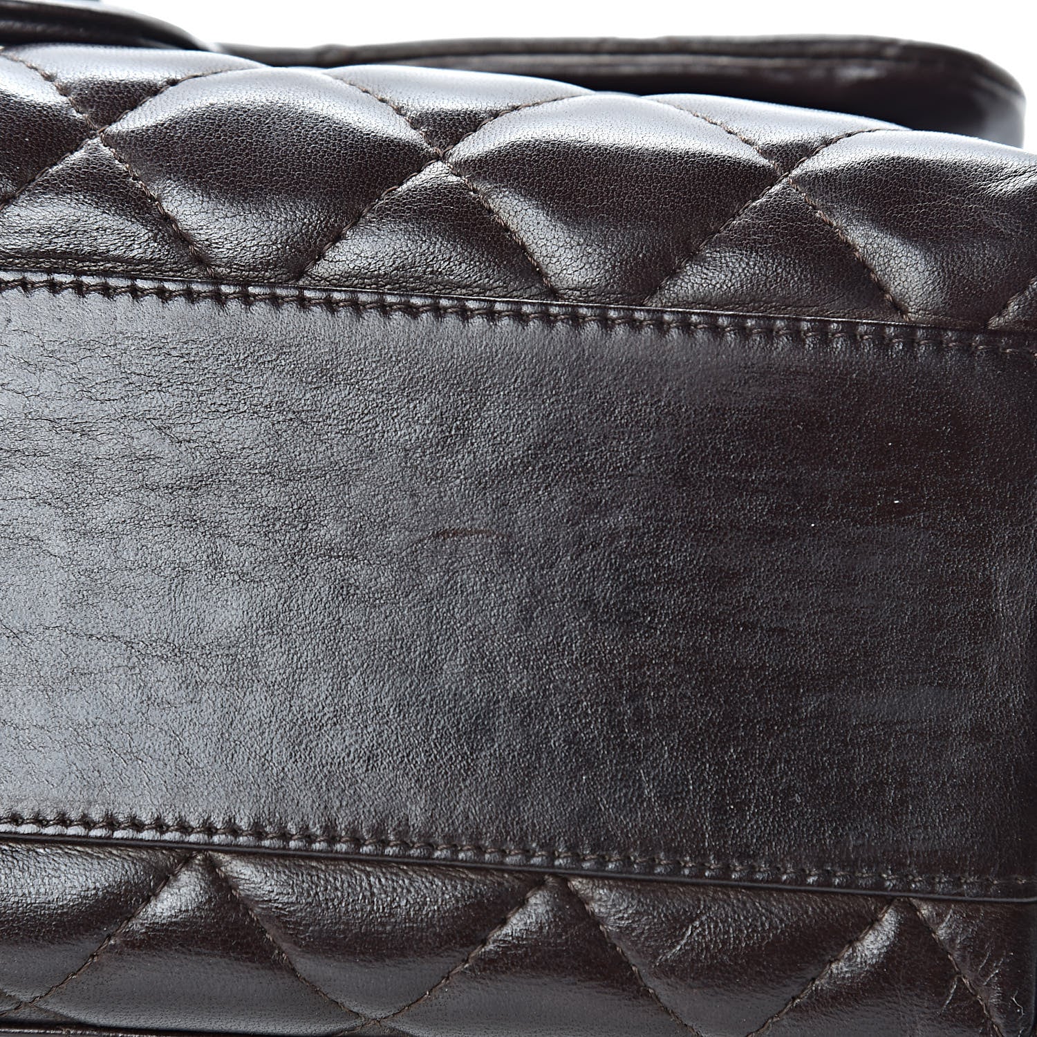 Chanel Lambskin Quilted Medium Kelly Flap Brown 12 of 12