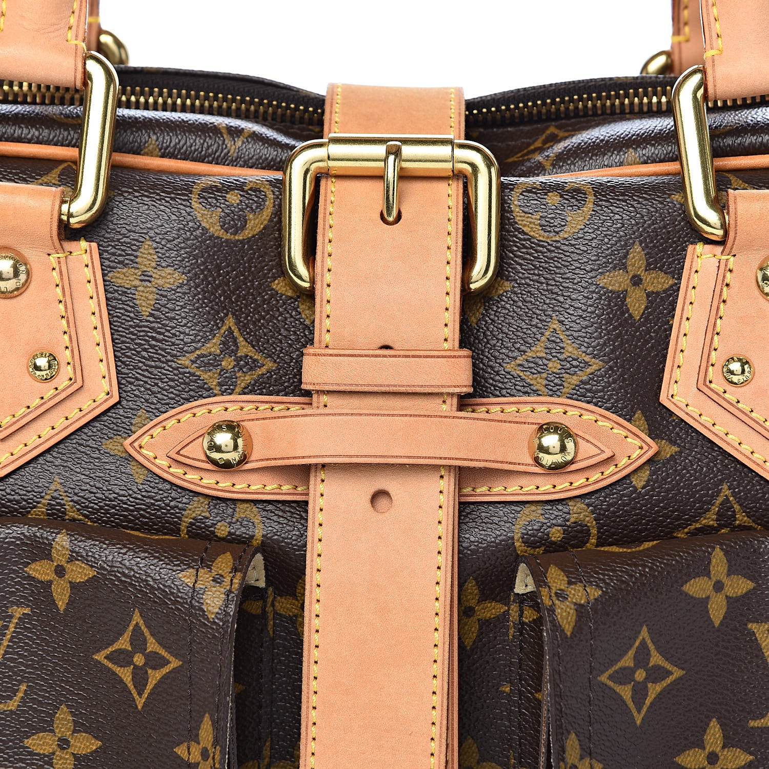 Louis Vuitton Monogram Manhattan GM 14 of 14