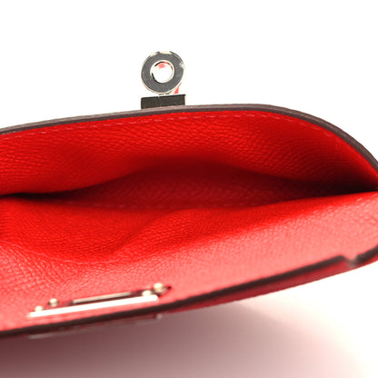 Hermes Swift Epsom Pocket Kelly Shoulder Strap Rouge Casaque Rouge de Coeur 4 of 6