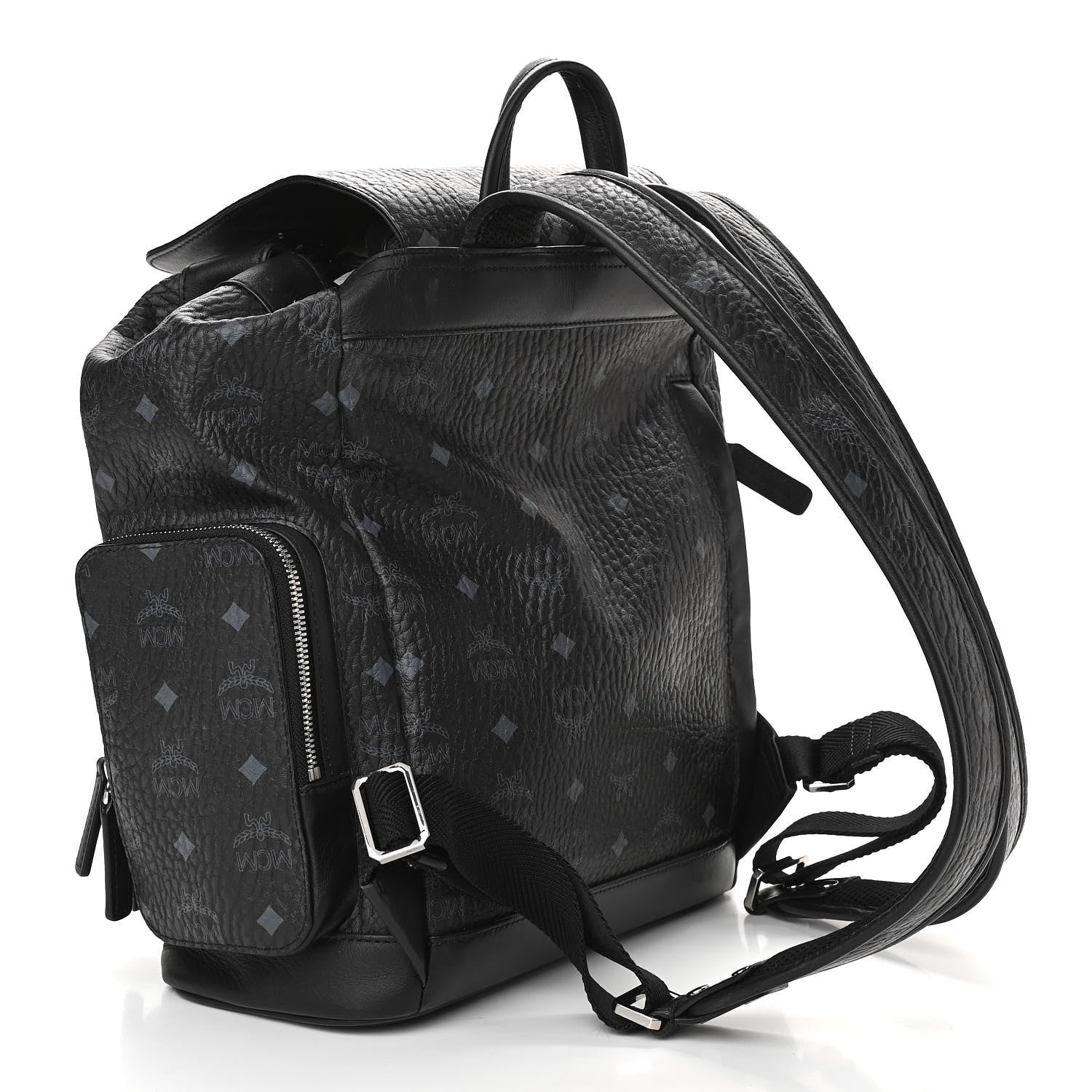 MCM Visetos Brandenburg Backpack Black 3 of 11