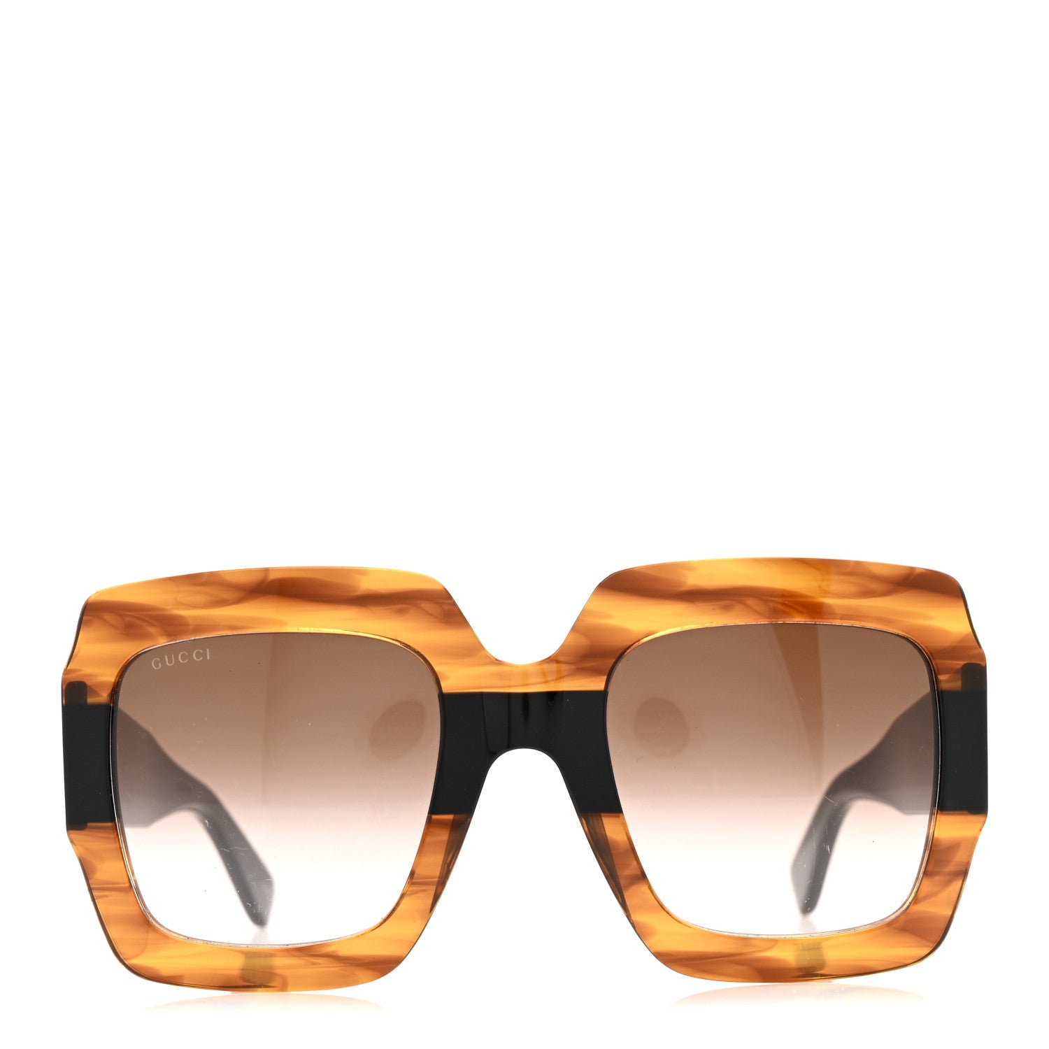 Gucci Square Frame GG0178S Sunglasses Havana 1824313 – FASHIONPHILE