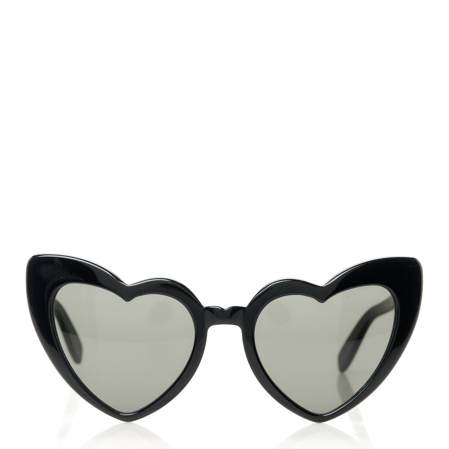 Saint Laurent Acetate Heart Frame Loulou SL181 Sunglasses Black 2 of 9