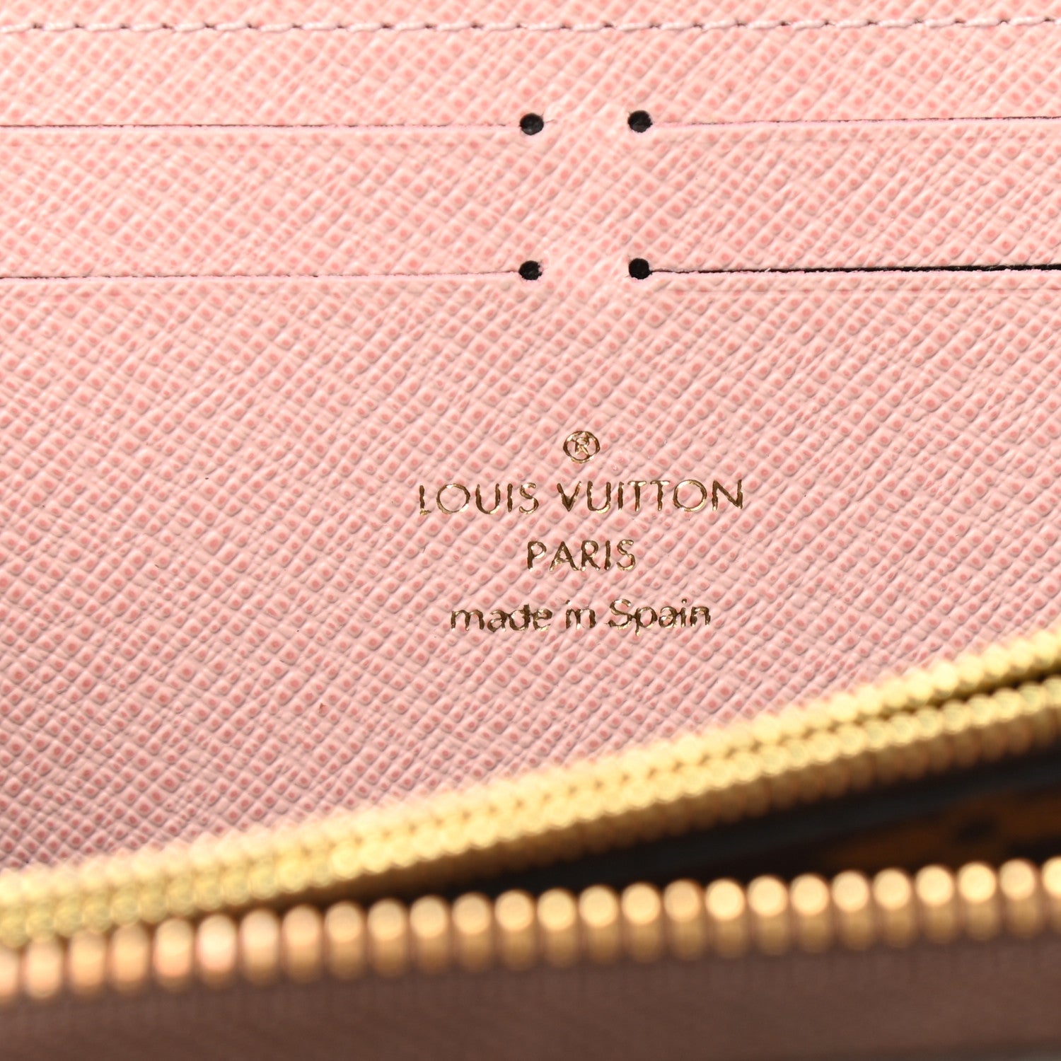 Louis Vuitton Monogram Clemence Wallet Rose Ballerine 6 of 7